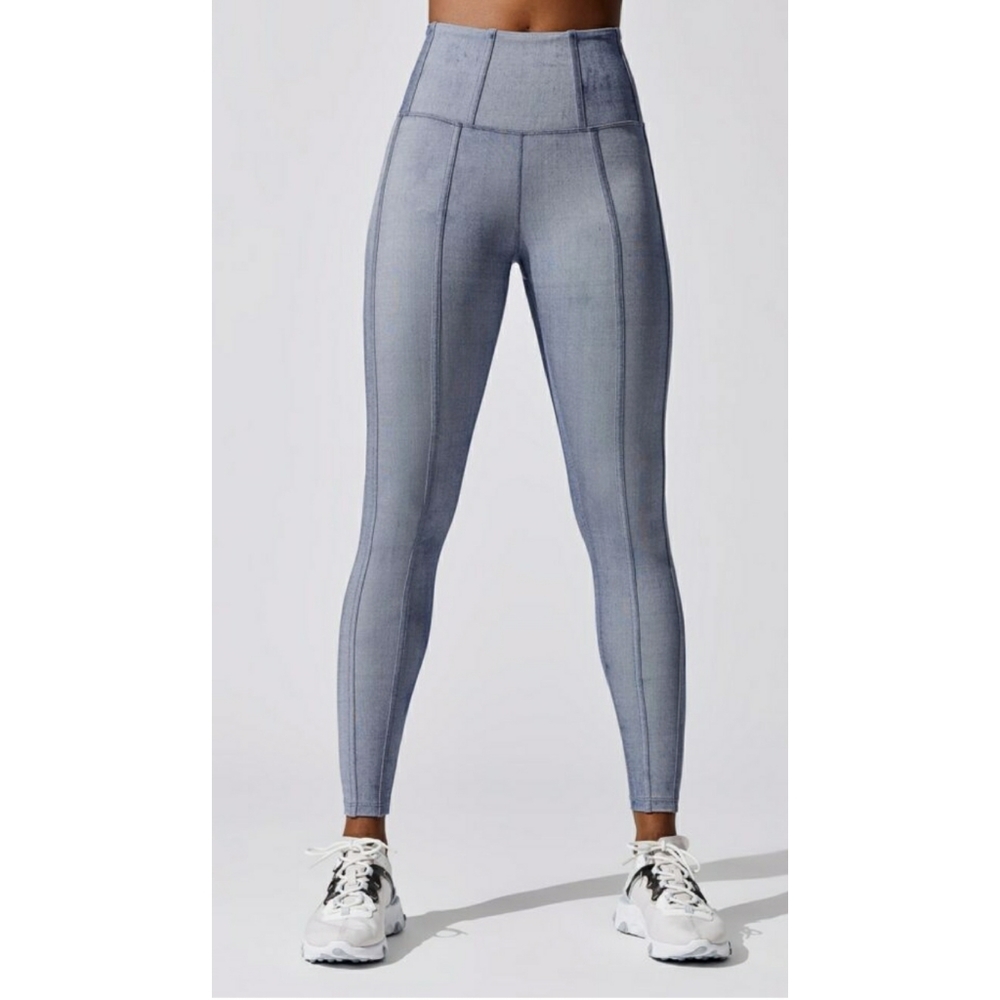 🦋NWT🦋Year of Ours Denim Corset Legging